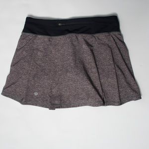 Lululemon gray skort Sz: 6